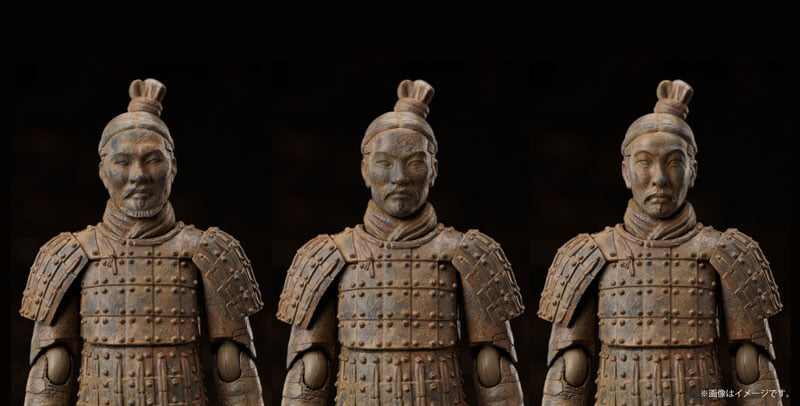 FREEing《桌上美術館》figma 兵馬俑宣佈再販 附跪射專用零件 2026 年發貨