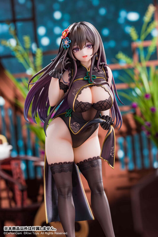 《チャイナドレスにゃん》旗袍貓娘模型開賣 豪華版附贈立體滑鼠墊