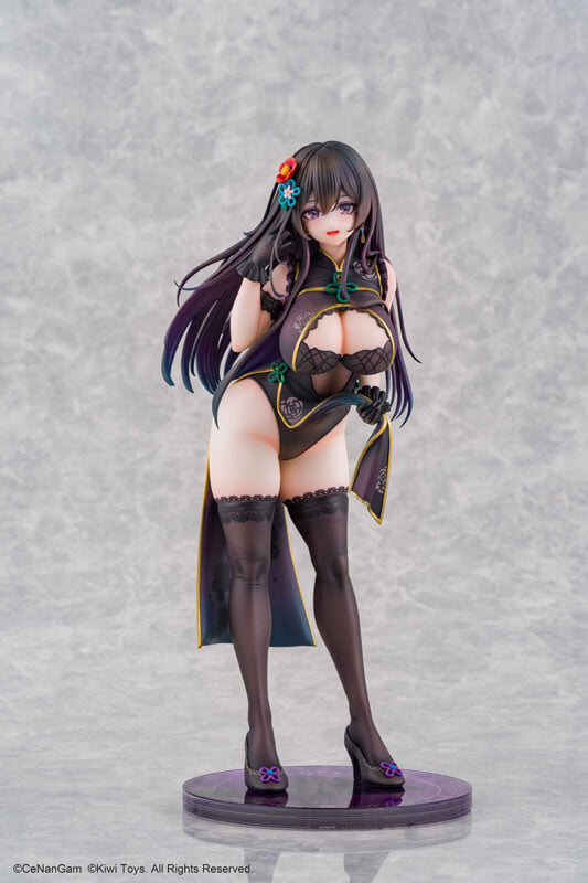 《チャイナドレスにゃん》旗袍貓娘模型開賣 豪華版附贈立體滑鼠墊