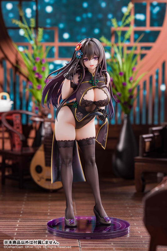 《チャイナドレスにゃん》旗袍貓娘模型開賣 豪華版附贈立體滑鼠墊