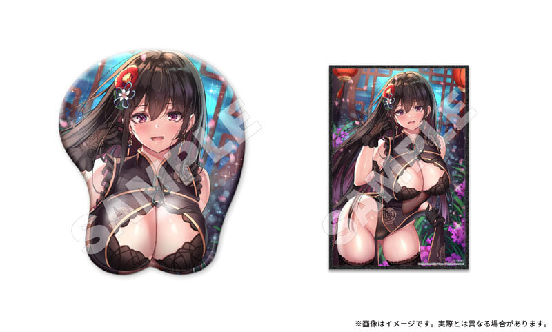 《チャイナドレスにゃん》旗袍貓娘模型開賣 豪華版附贈立體滑鼠墊