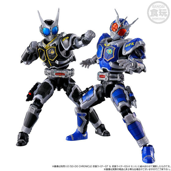 萬代 SO-DO CHRONICLE《假面騎士顎門》G4 與 G3 Mild 開放預購 補完 G 系列最後拼圖