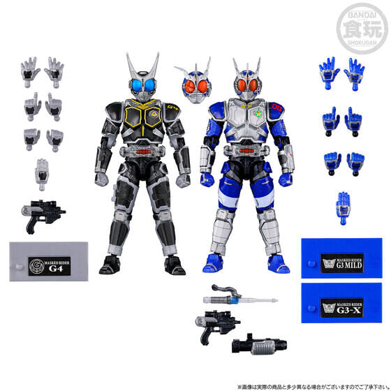 萬代 SO-DO CHRONICLE《假面騎士顎門》G4 與 G3 Mild 開放預購 補完 G 系列最後拼圖