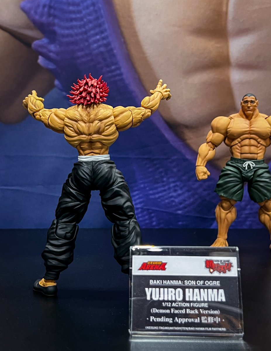 Storm Collectibles《範馬刃牙》1/12人偶原型公開 勇次郎鬼背與勇一郎亮相