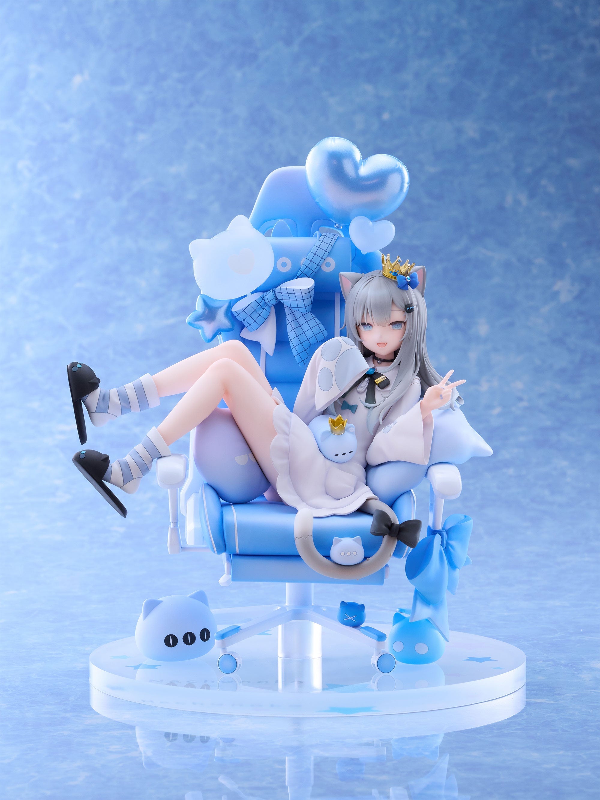 F:NEX《Nachoneko Birthday ver.》1/7 比例模型開啟預約 完美還原直播電競椅與細節 2027 年發售