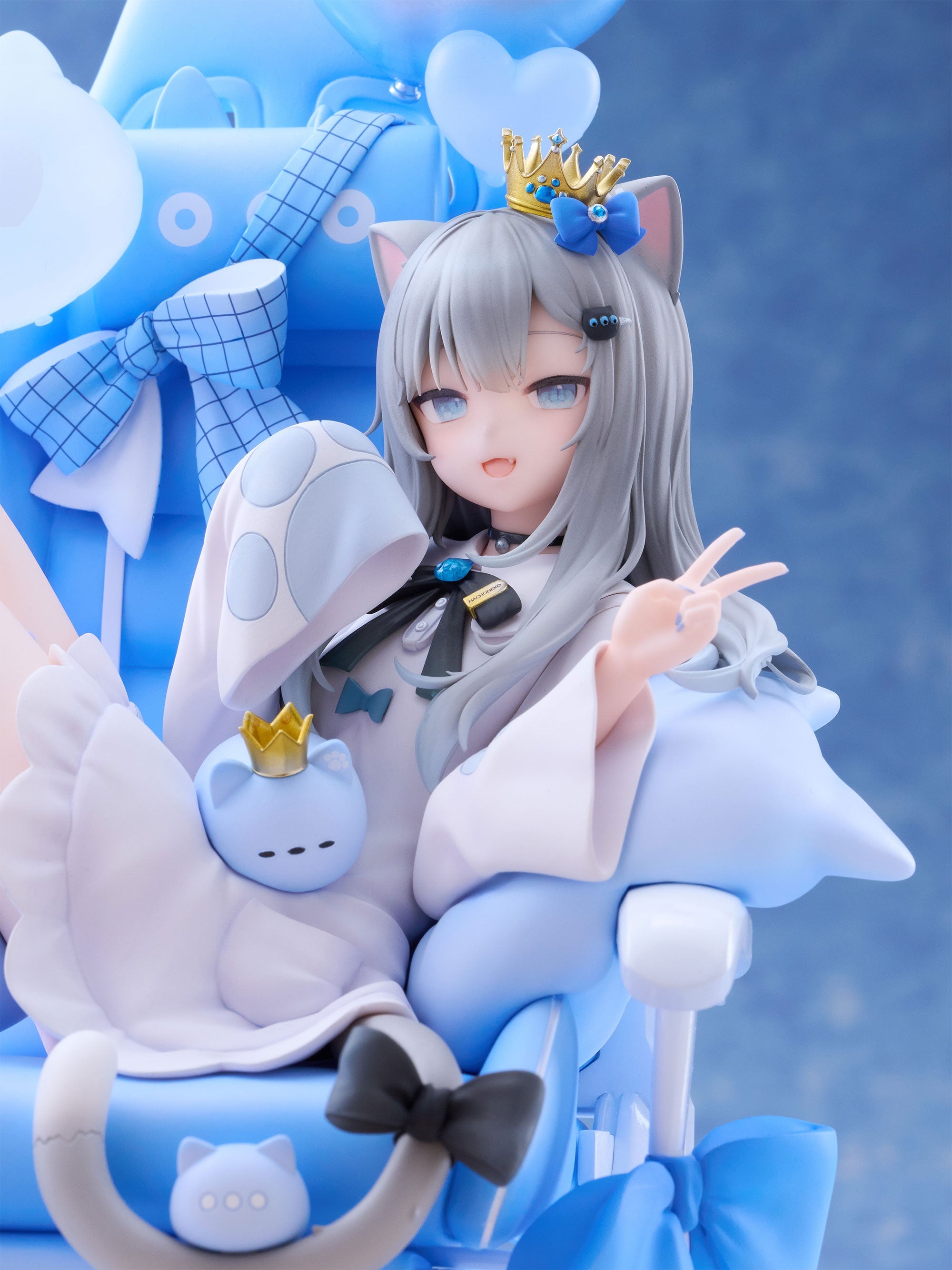 F:NEX《Nachoneko Birthday ver.》1/7 比例模型開啟預約 完美還原直播電競椅與細節 2027 年發售