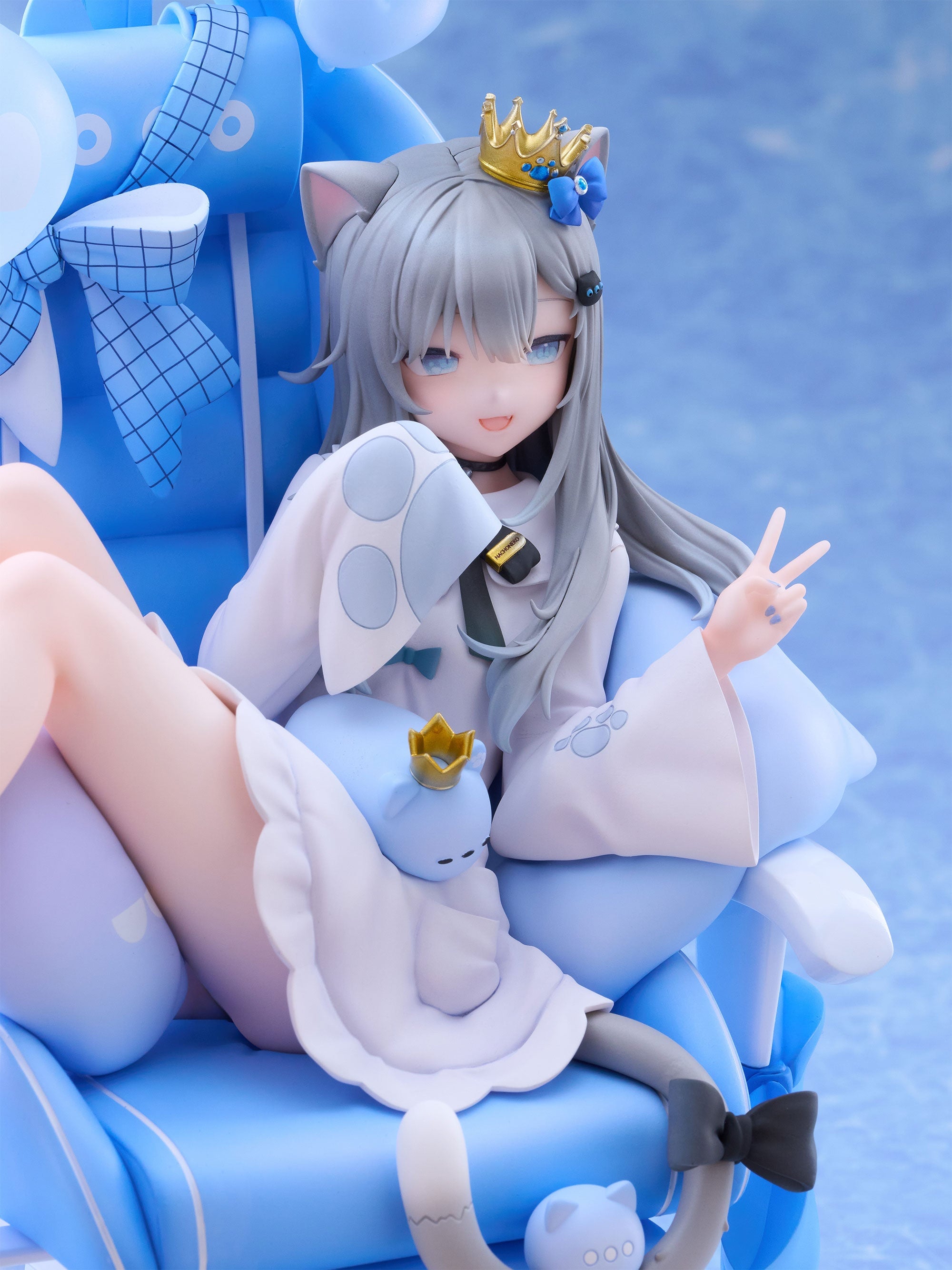 F:NEX《Nachoneko Birthday ver.》1/7 比例模型開啟預約 完美還原直播電競椅與細節 2027 年發售