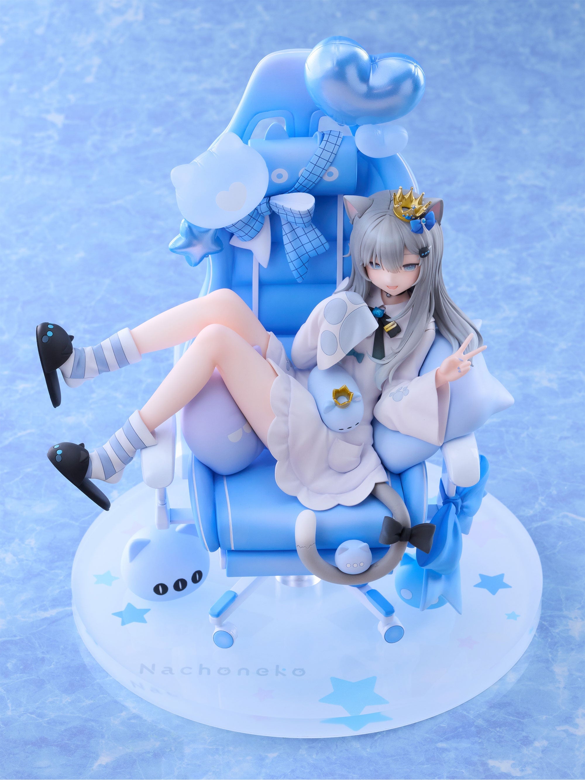 F:NEX《Nachoneko Birthday ver.》1/7 比例模型開啟預約 完美還原直播電競椅與細節 2027 年發售