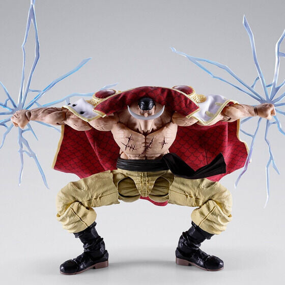 S.H.Figuarts《航海王》白鬍子頂上決戰模型 10 月預訂 布製披風加果實特效還原四皇威壓