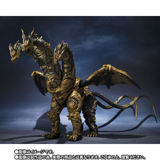 S.H.MonsterArts《哥吉拉:最後戰役》凱撒基多拉 10 月 15 日開放預購 全長 55 公分重現最強威壓