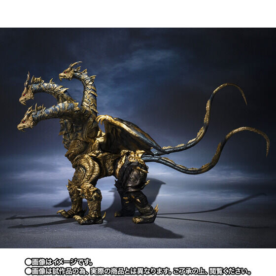 S.H.MonsterArts《哥吉拉:最後戰役》凱撒基多拉 10 月 15 日開放預購 全長 55 公分重現最強威壓