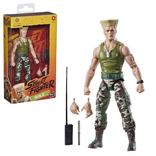 Hasbro 推出《快打旋風:終極決戰》真人版人偶 重現 1994 經典造型