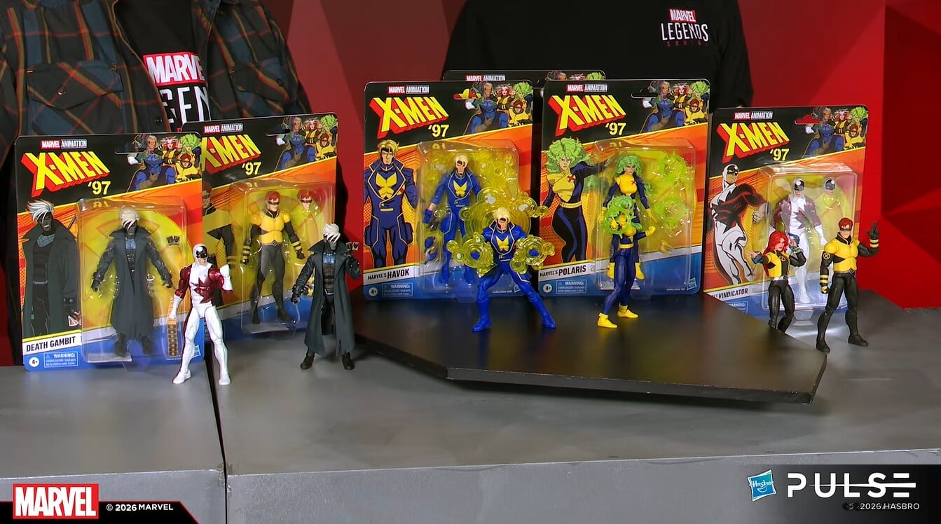 Hasbro 揭曉 Marvel Legends 新作 《X-MEN》等多款原型亮相