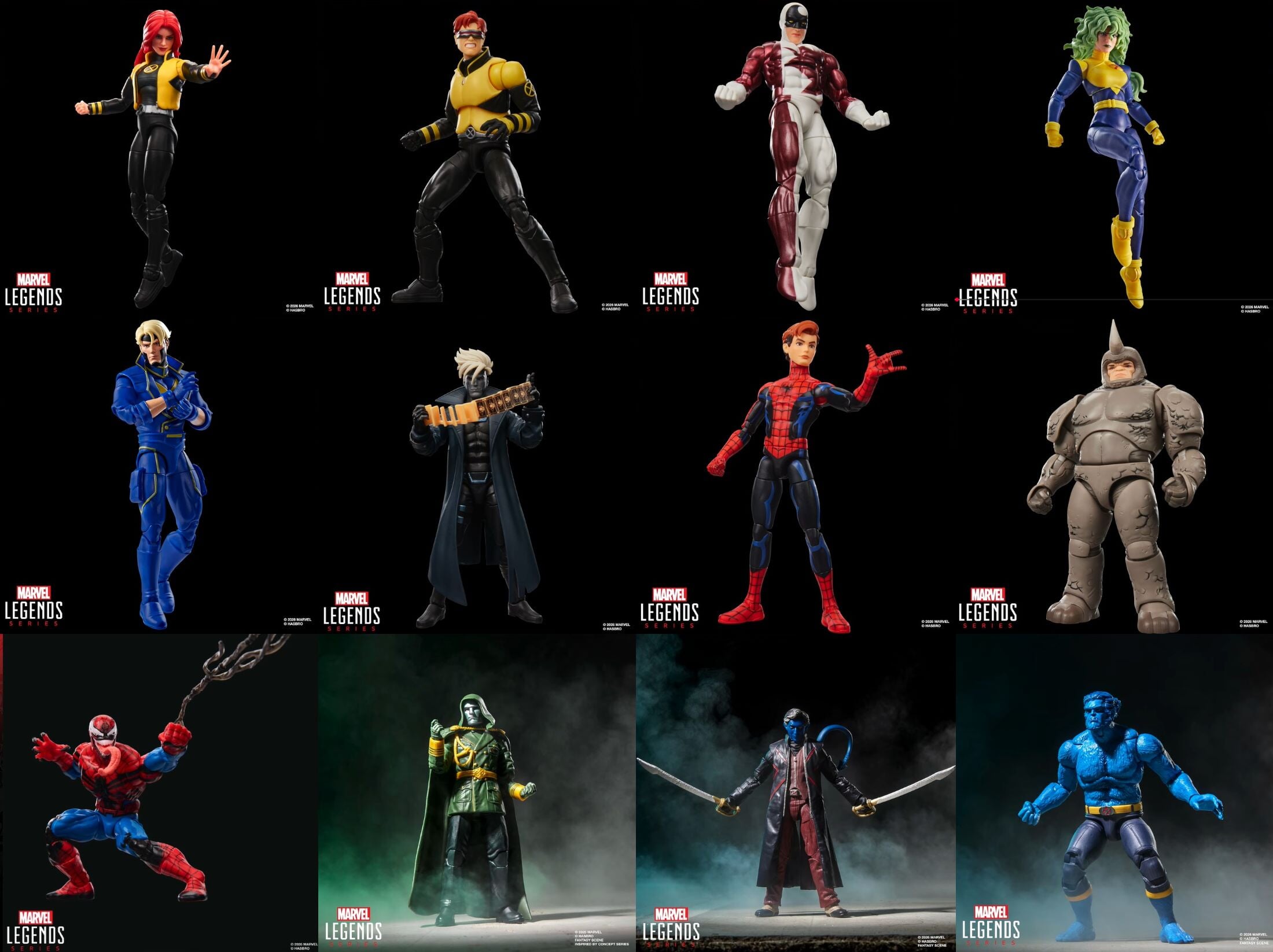 Hasbro 揭曉 Marvel Legends 新作 《X-MEN》等多款原型亮相