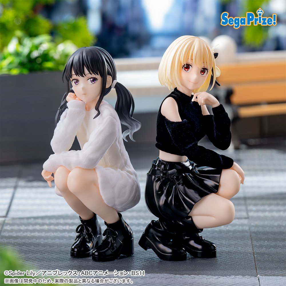 SEGA《Lycoris Recoil 莉可麗絲》私服系列模型亮相 2027 年春季登場