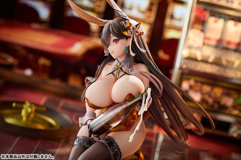 Alphamax《碧藍航線》筑摩 1/4 比例模型預約開跑 金色兔女郎 2027 年出貨