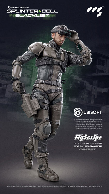 CCSTOYS《縱橫諜海》山姆費雪沙漠版人偶預購 2027 年出貨