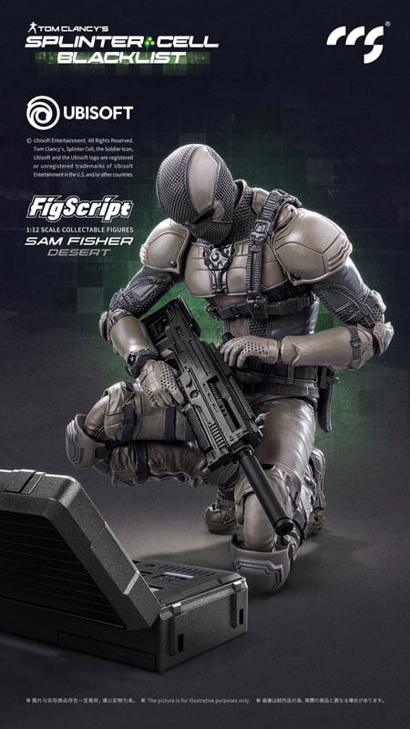 CCSTOYS《縱橫諜海》山姆費雪沙漠版人偶預購 2027 年出貨