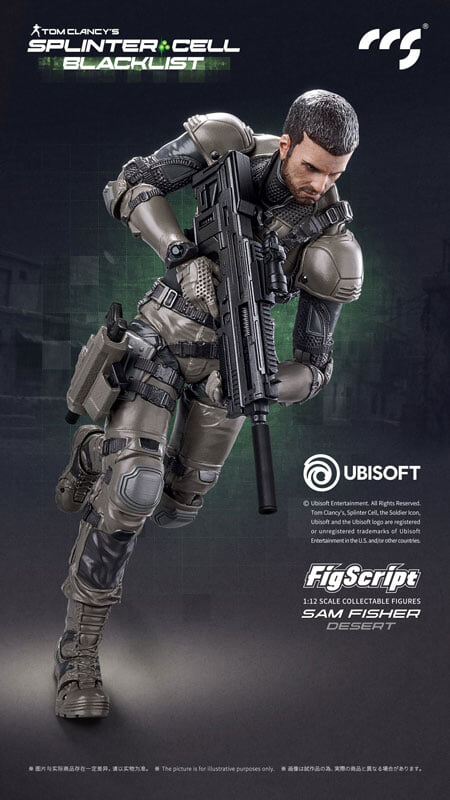CCSTOYS《縱橫諜海》山姆費雪沙漠版人偶預購 2027 年出貨