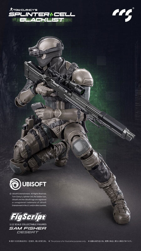 CCSTOYS《縱橫諜海》山姆費雪沙漠版人偶預購 2027 年出貨