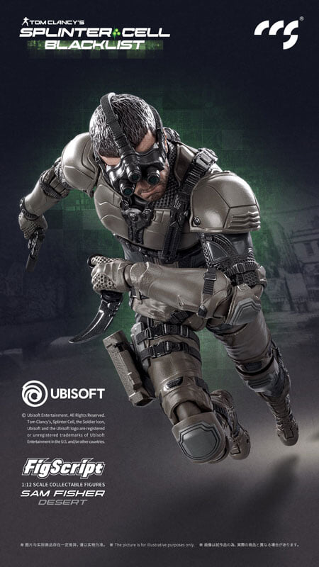CCSTOYS《縱橫諜海》山姆費雪沙漠版人偶預購 2027 年出貨