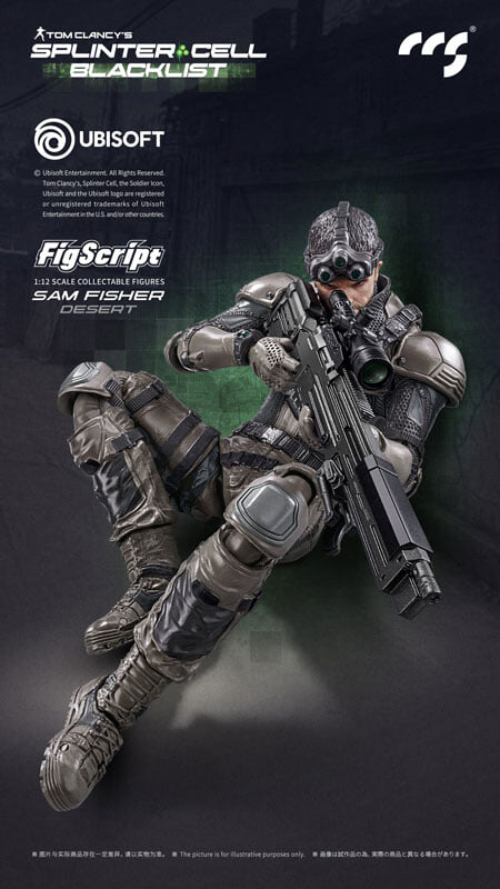 CCSTOYS《縱橫諜海》山姆費雪沙漠版人偶預購 2027 年出貨