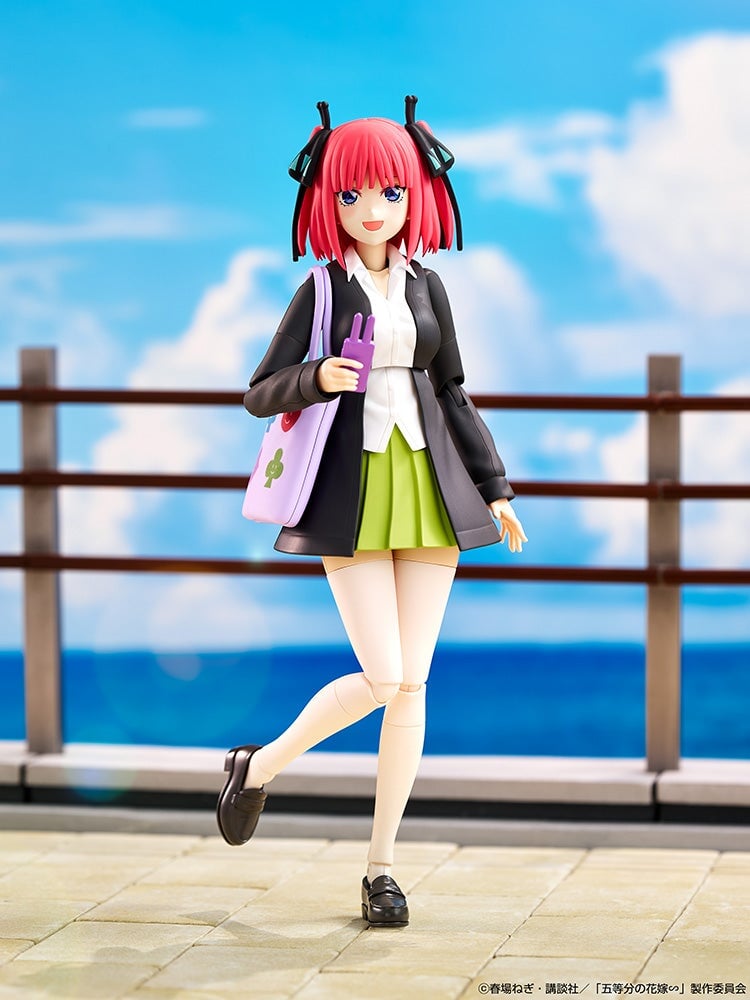KADOKAWA《五等分的新娘∽》二乃三玖組裝模型 附嘟嘴臉 2027 年發售
