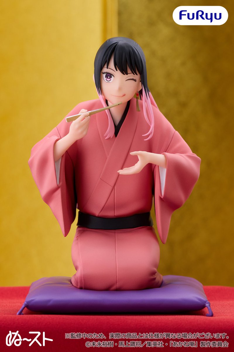 FuRyu《朱音落語》阿良川朱音泡麵蓋模型原型公開 預計 2027 年 3 月登場