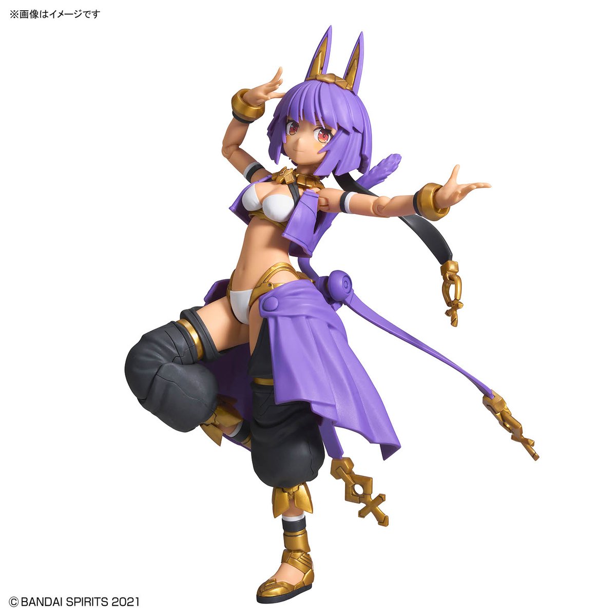 30MS《SIS-E00 Myasty》機娘組裝模型 10 月 24 日發售 內附移印表情誠意足