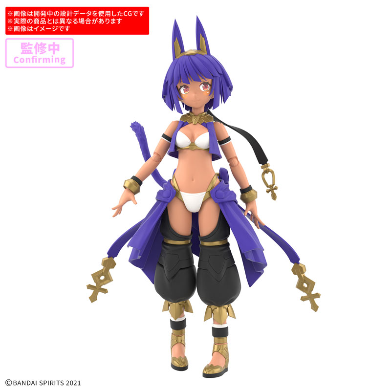 30MS《SIS-E00 Myasty》機娘組裝模型 10 月 24 日發售 內附移印表情誠意足