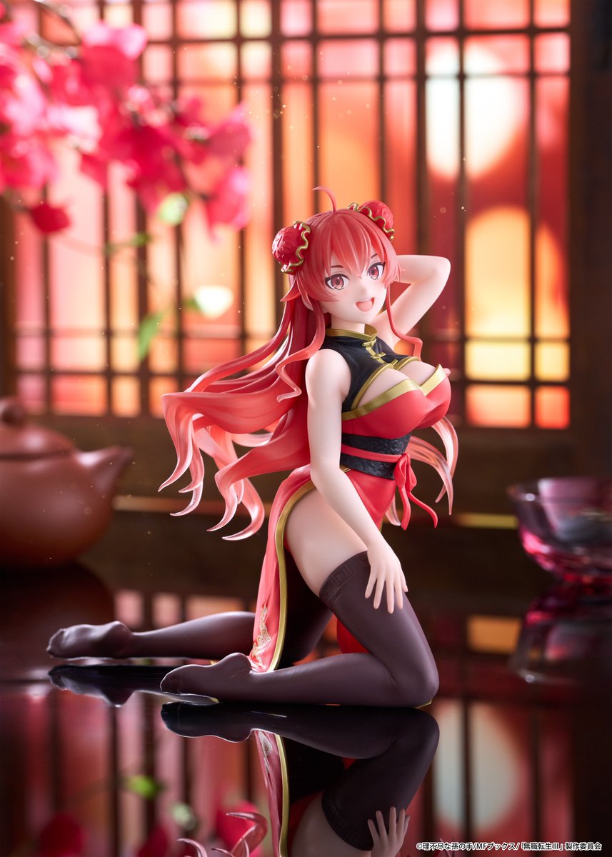 Taito 公開《無職轉生》艾莉絲旗袍造型彩色原型 Desktop Cute 系列小巧好擺放