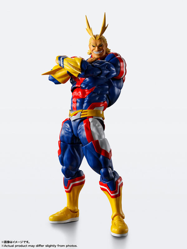 S.H.Figuarts《我的英雄學院》歐爾麥特 2026 年發售,2D 塗裝表情重現氣場