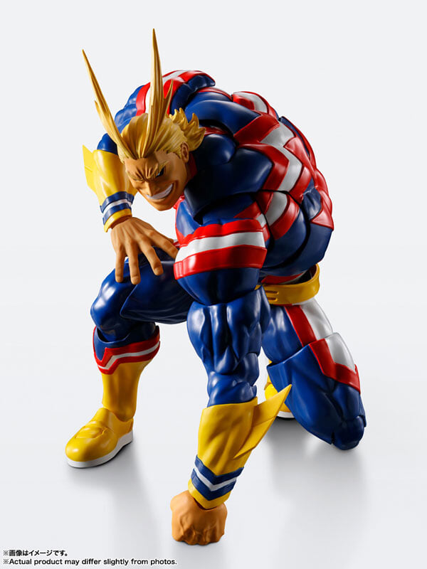 S.H.Figuarts《我的英雄學院》歐爾麥特 2026 年發售,2D 塗裝表情重現氣場