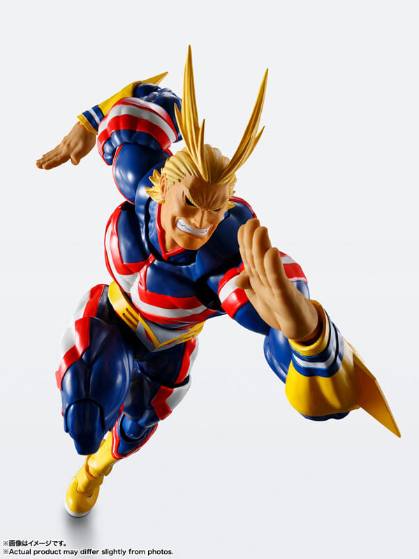 S.H.Figuarts《我的英雄學院》歐爾麥特 2026 年發售,2D 塗裝表情重現氣場