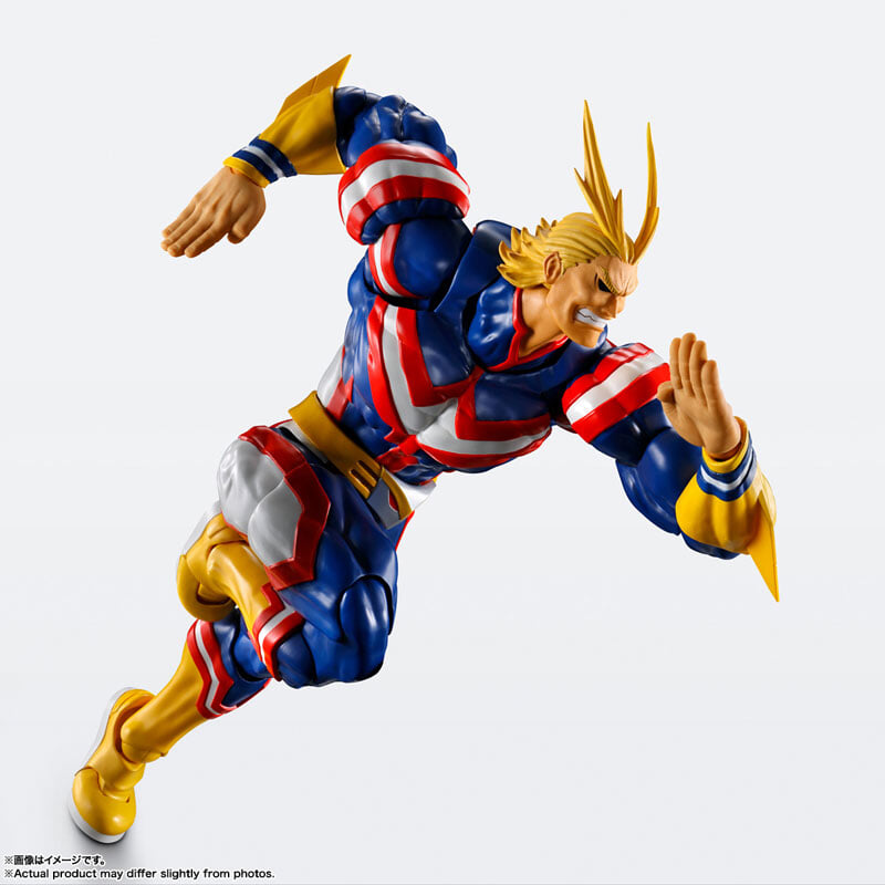 S.H.Figuarts《我的英雄學院》歐爾麥特 2026 年發售,2D 塗裝表情重現氣場
