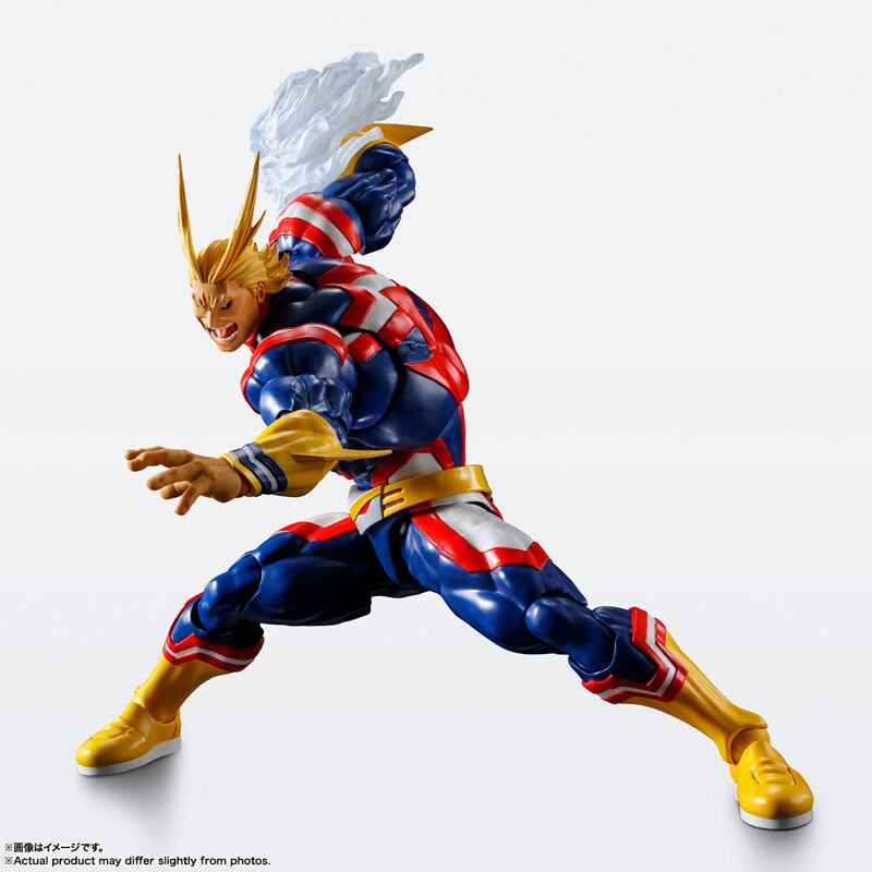 S.H.Figuarts《我的英雄學院》歐爾麥特 2026 年發售,2D 塗裝表情重現氣場