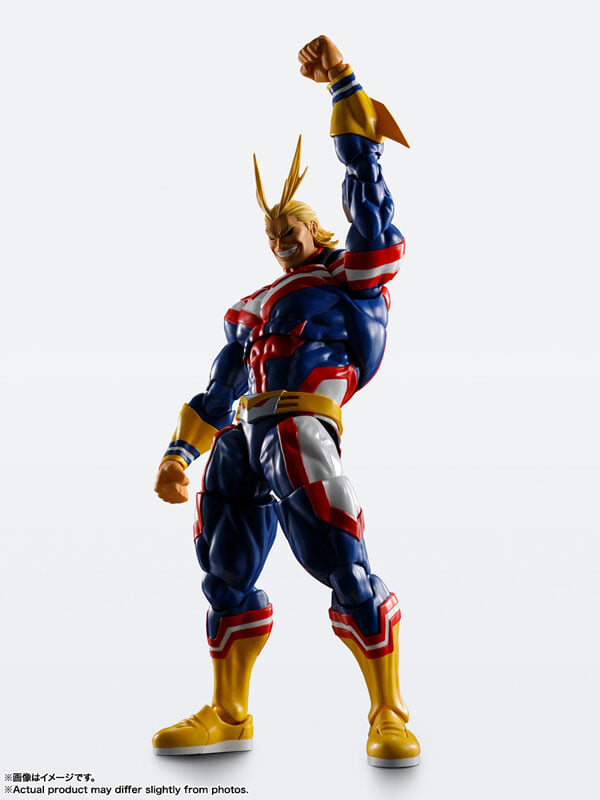 S.H.Figuarts《我的英雄學院》歐爾麥特 2026 年發售,2D 塗裝表情重現氣場