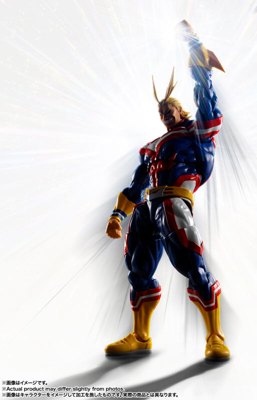 S.H.Figuarts《我的英雄學院》歐爾麥特 2026 年發售,2D 塗裝表情重現氣場