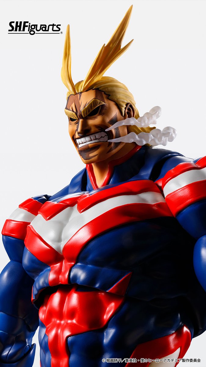 S.H.Figuarts《我的英雄學院》歐爾麥特 2026 年發售，2D 塗裝表情重現氣場