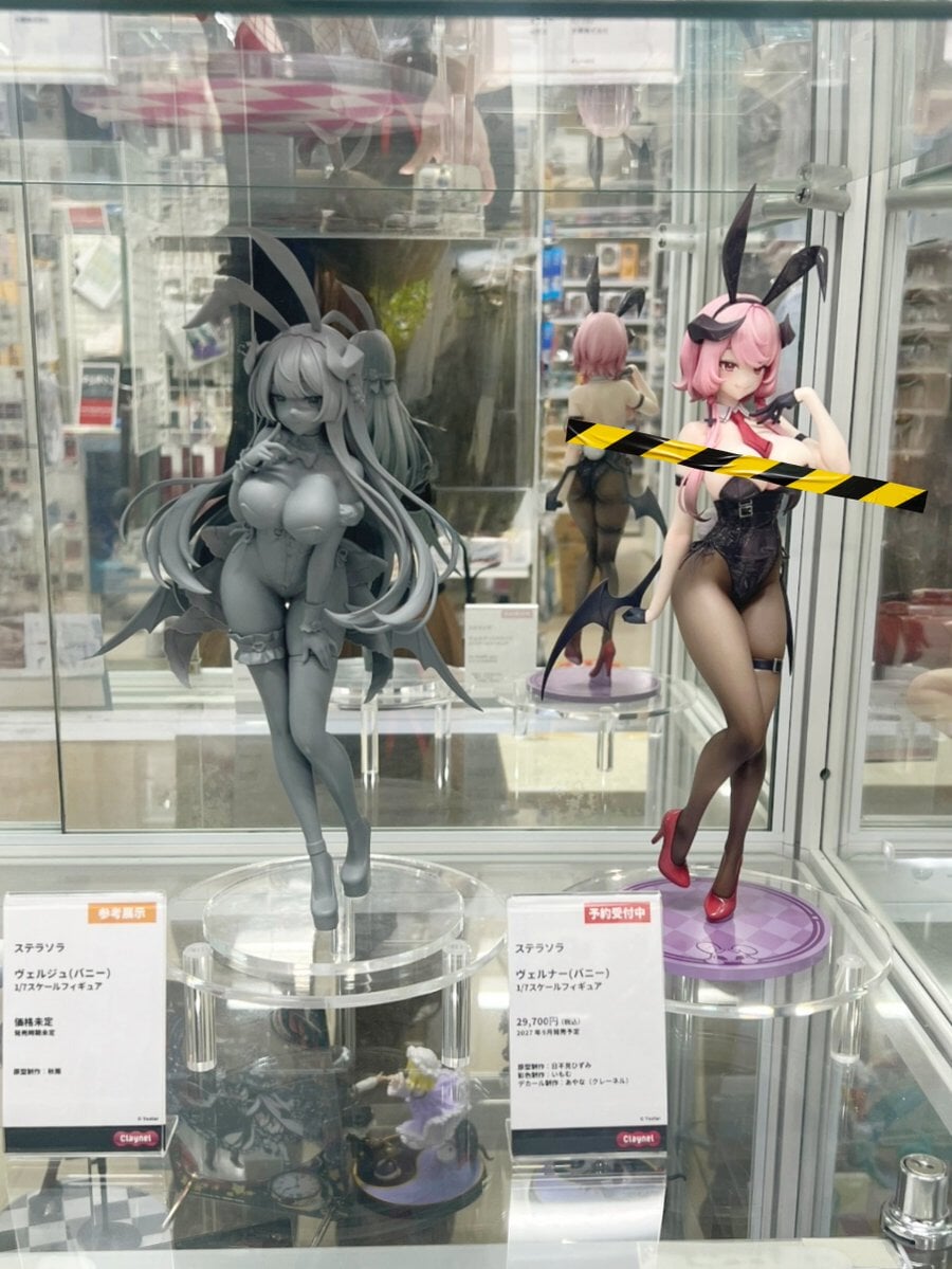 Claynel 公開《ステラソラ》Verge 兔女郎 1/7 比例模型原型