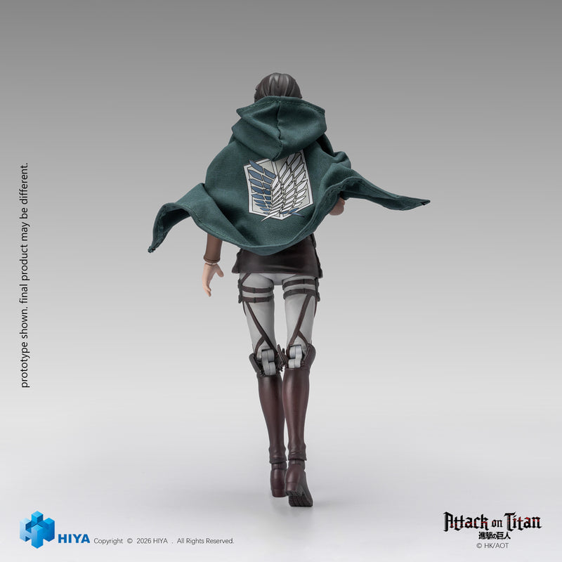 HIYA TOYS《進擊的巨人》艾連 1/12 可動人偶 2027 年冬季發售 附贈經典麵包配件