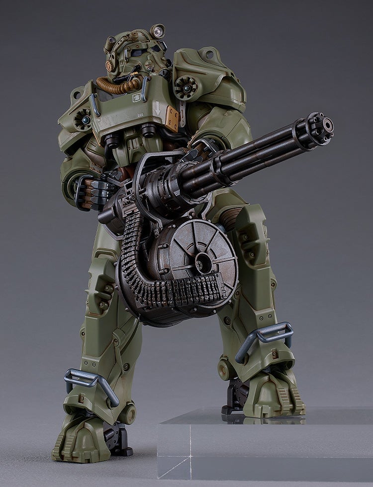 GSC《異塵餘生》T-60 動力裝甲軍用版組裝模型開放預購 附核口可樂與迷你砲