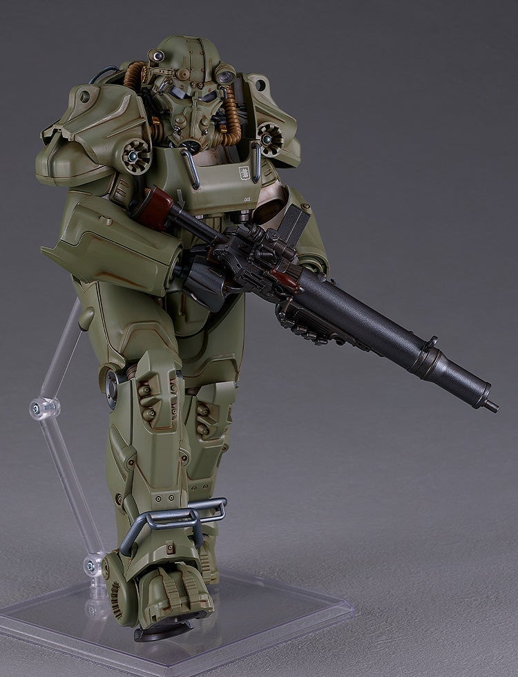 GSC《異塵餘生》T-60 動力裝甲軍用版組裝模型開放預購 附核口可樂與迷你砲
