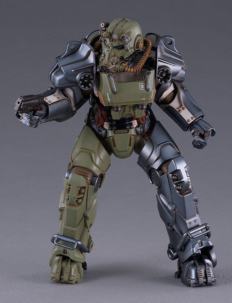 GSC《異塵餘生》T-60 動力裝甲軍用版組裝模型開放預購 附核口可樂與迷你砲