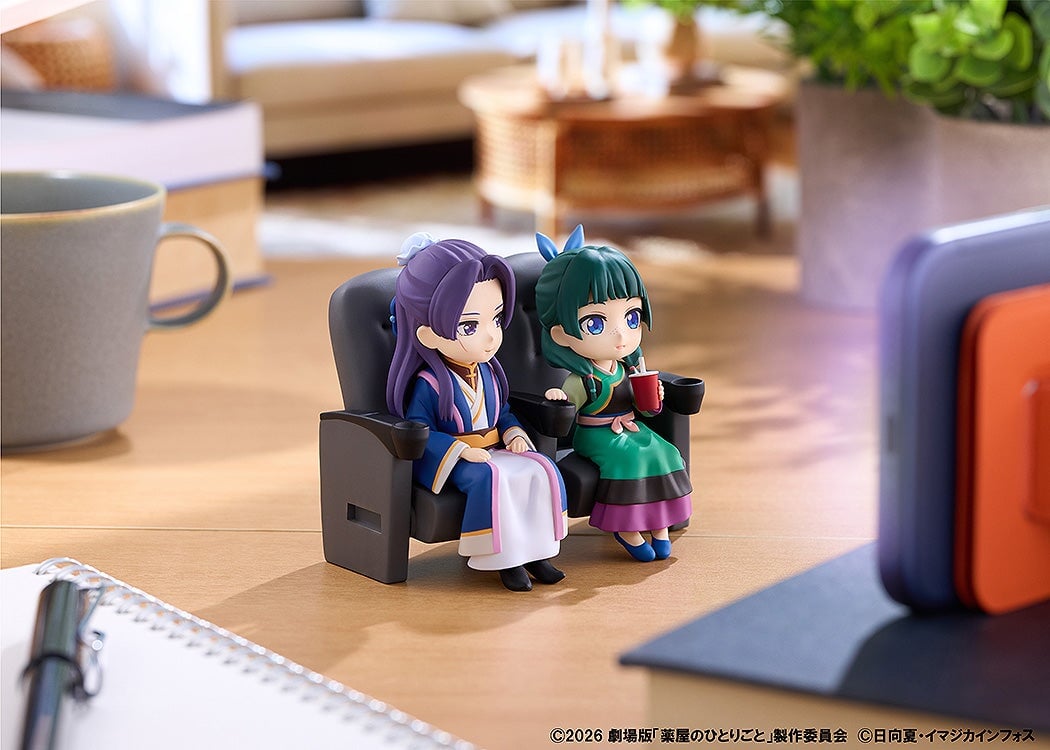 《藥師少女的獨語》Petit Geki貓貓與壬氏Q版模型 椅子可串連2026年12月發售