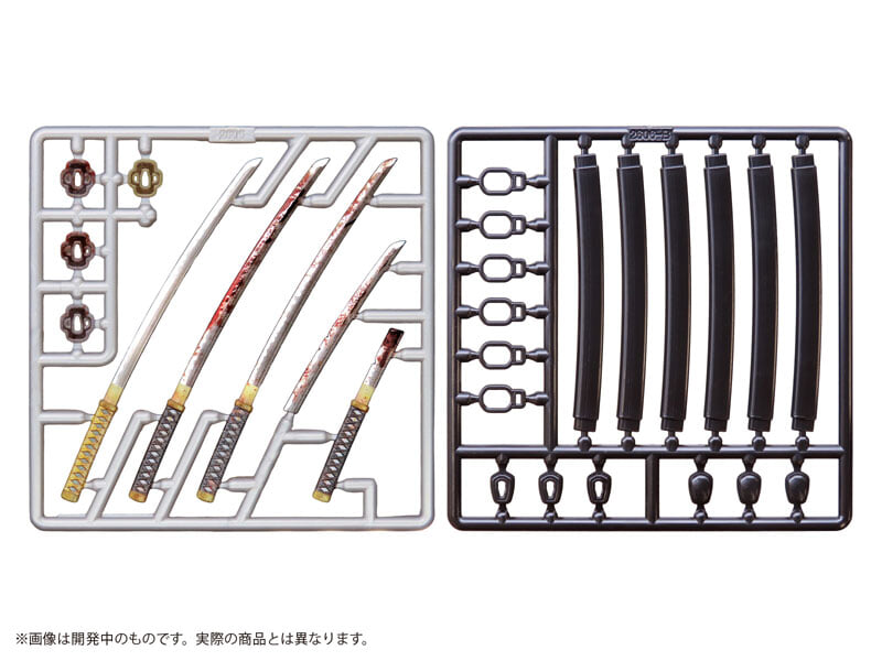 DIG《Puripura》全彩武裝配件 2027 年發售 附燕返特效件與長刀