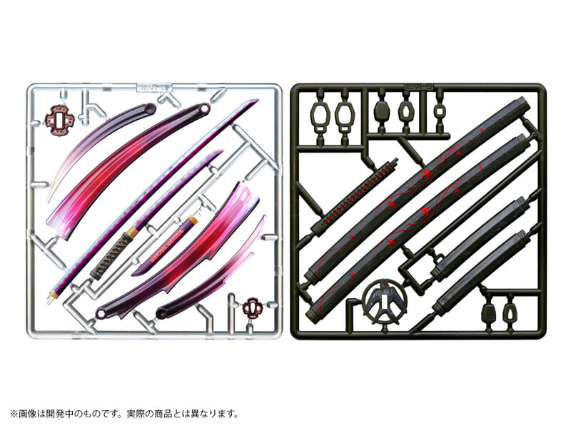 DIG《Puripura》全彩武裝配件 2027 年發售 附燕返特效件與長刀