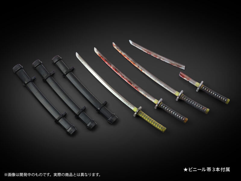 DIG《Puripura》全彩武裝配件 2027 年發售 附燕返特效件與長刀