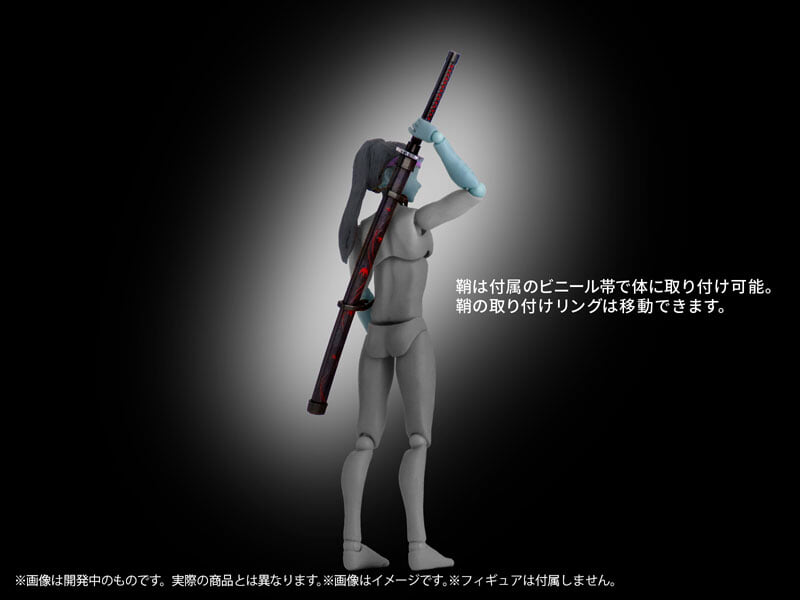 DIG《Puripura》全彩武裝配件 2027 年發售 附燕返特效件與長刀