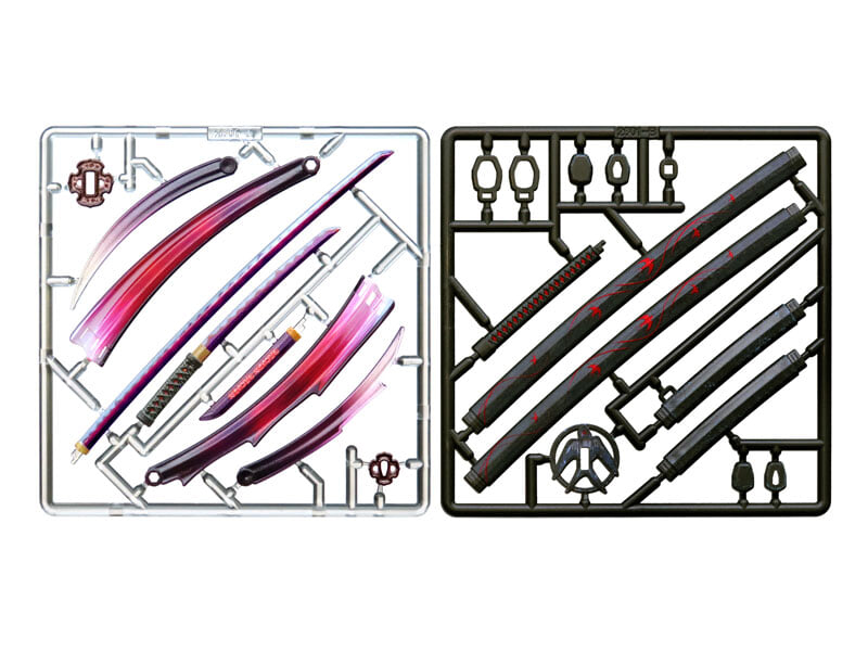 DIG《Puripura》全彩武裝配件 2027 年發售 附燕返特效件與長刀